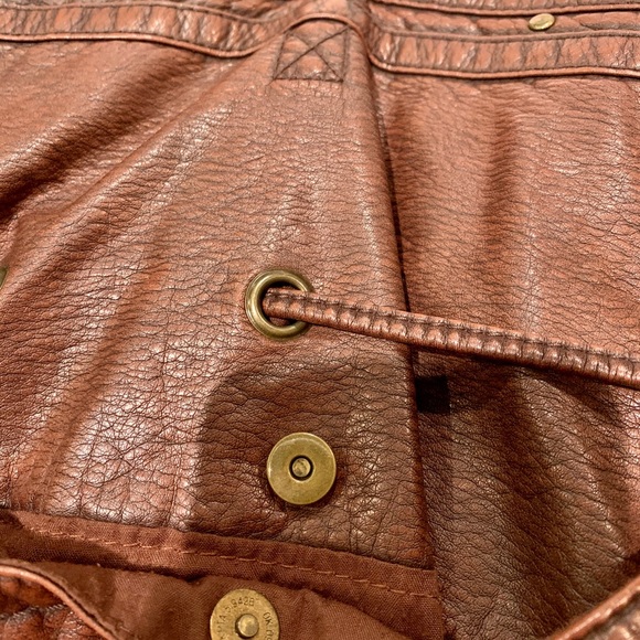 Converse One Star Faux Leather Tote Bag/Purse - Picture 3 of 7